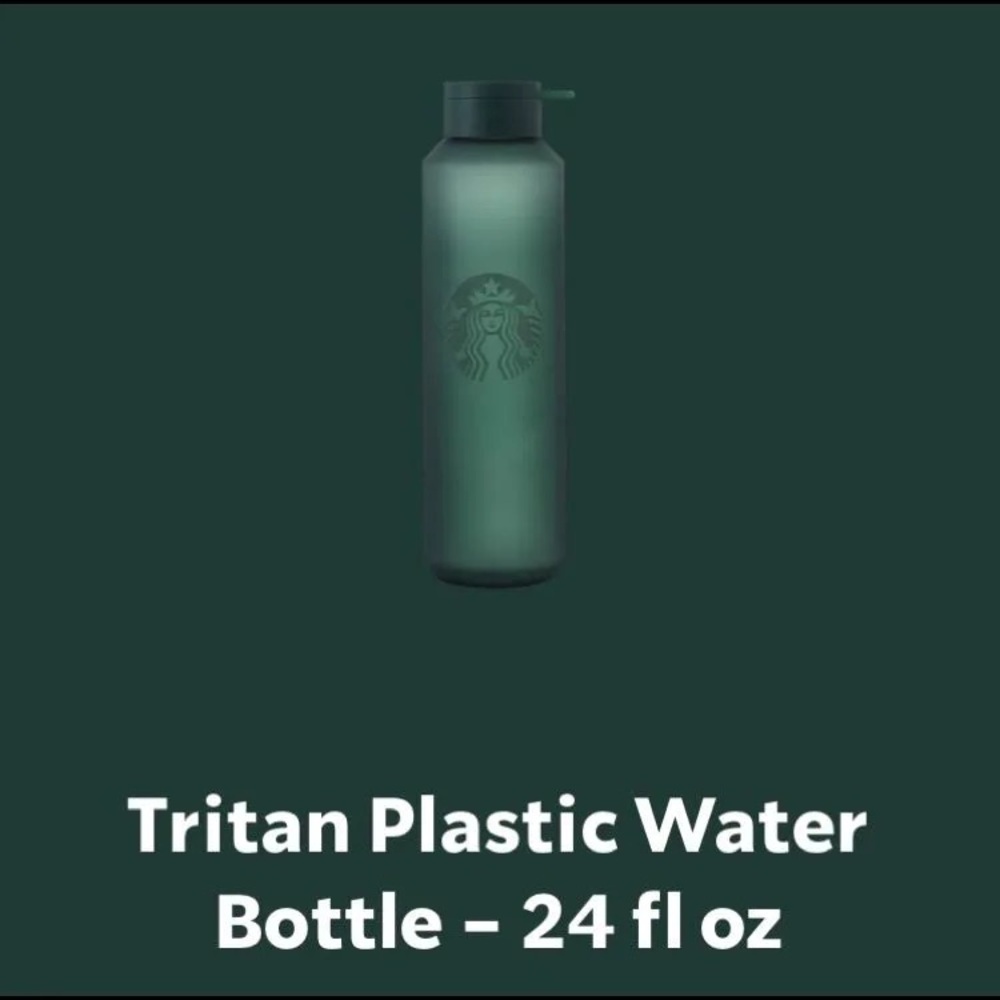 Starbucks tritan dining starbucks water bottle green emerald 24oz